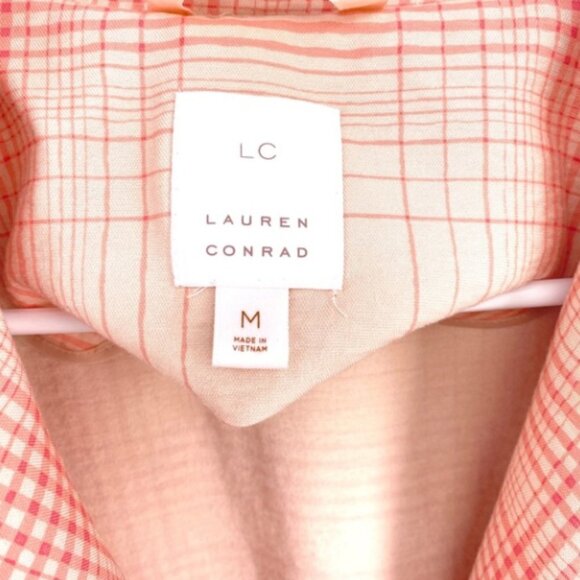 LC Lauren Conrad Women's Cropped Trench Jacket - M - Picture 9 of 9